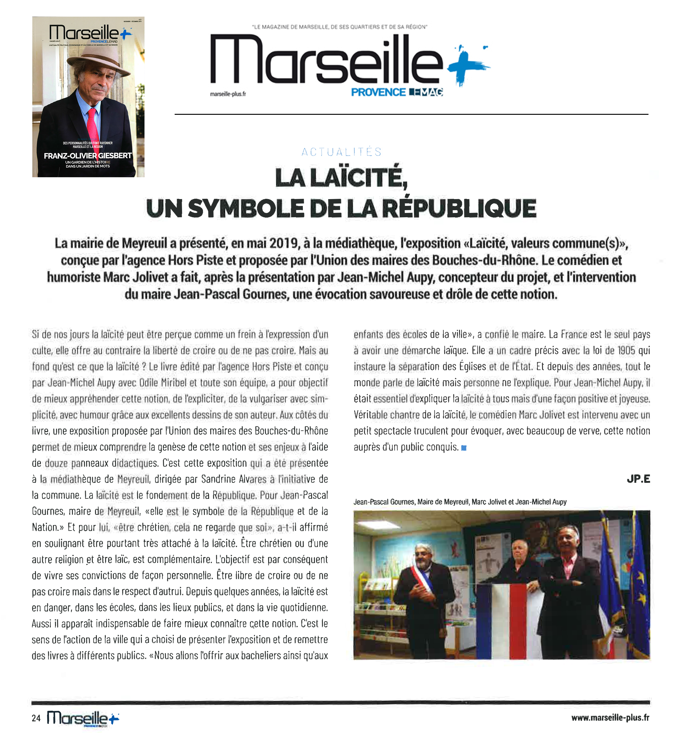 Marseille-Provence LE MAG revient à la Mairie de Meyreuil