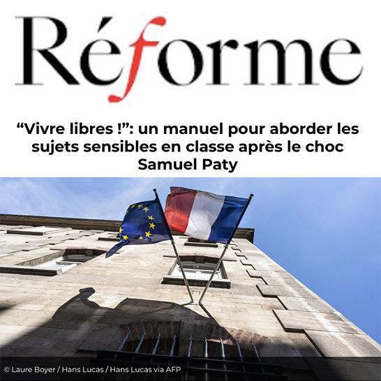 Vivre Libres! dans “Réforme”