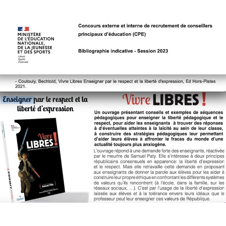 VIVRE LIBRES ! CPE 2023